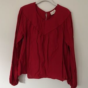 Red Blouse